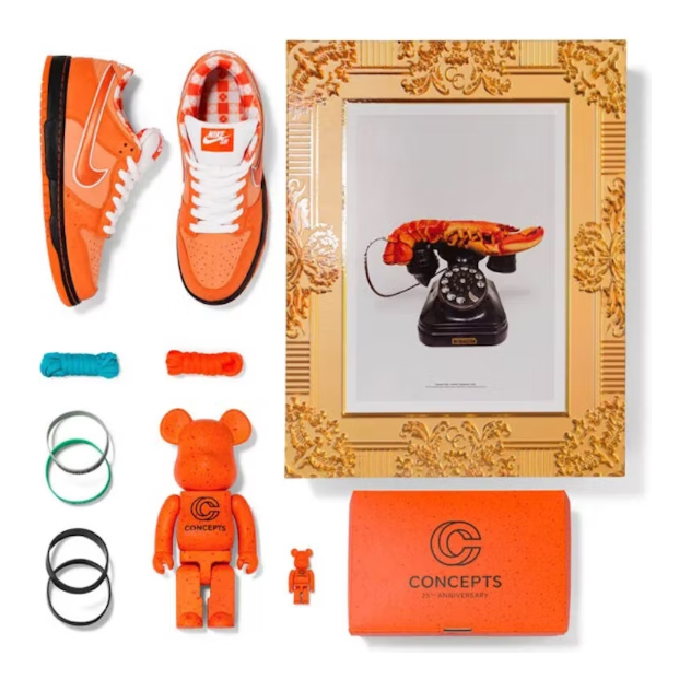 Nike SB Dunk Low Concepts Orange Lobster (Special Box)