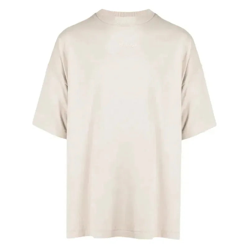 Fear Of God Essentials Logo-Print Cotton Tee Almond Beige