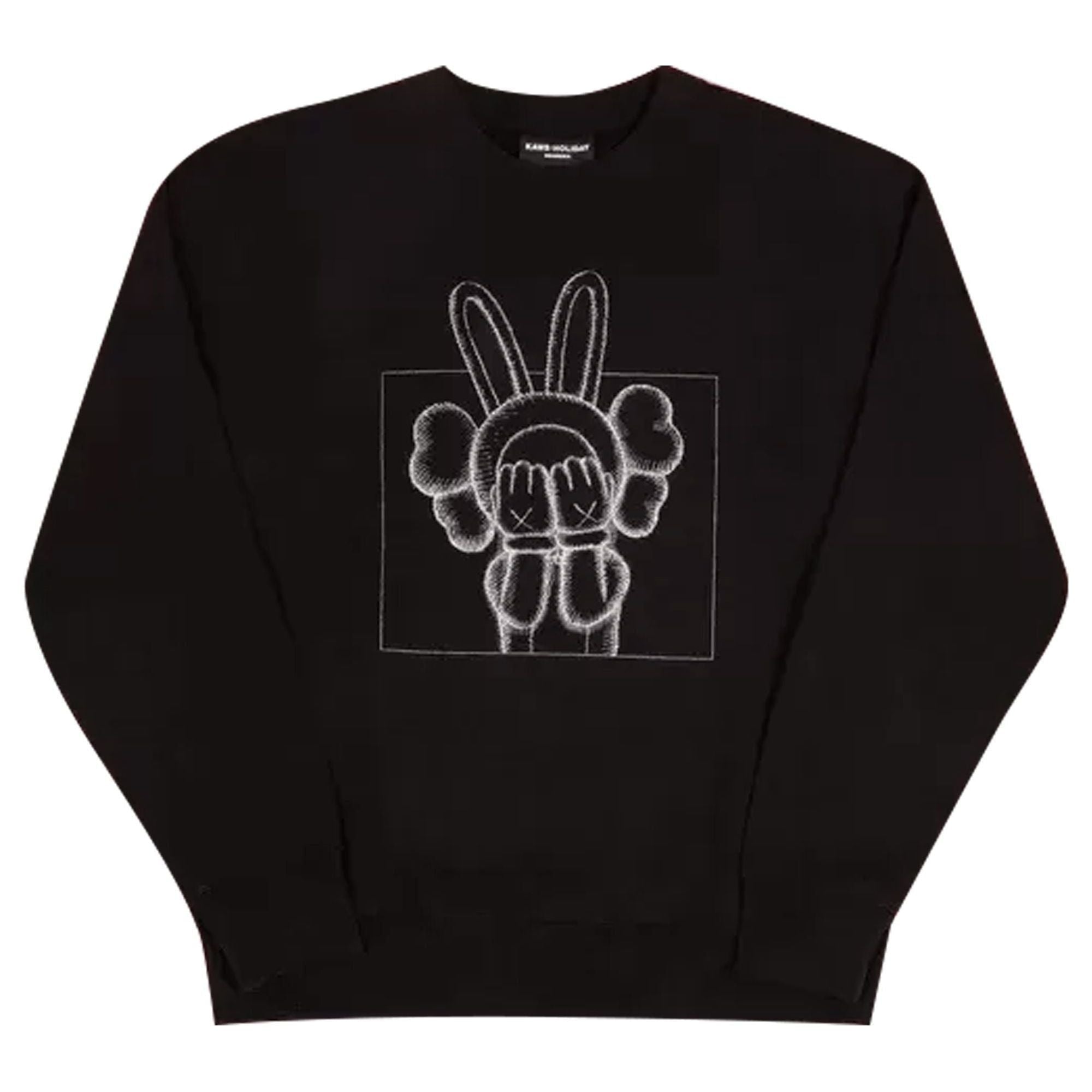 Kaws Indonesia Black Sweater