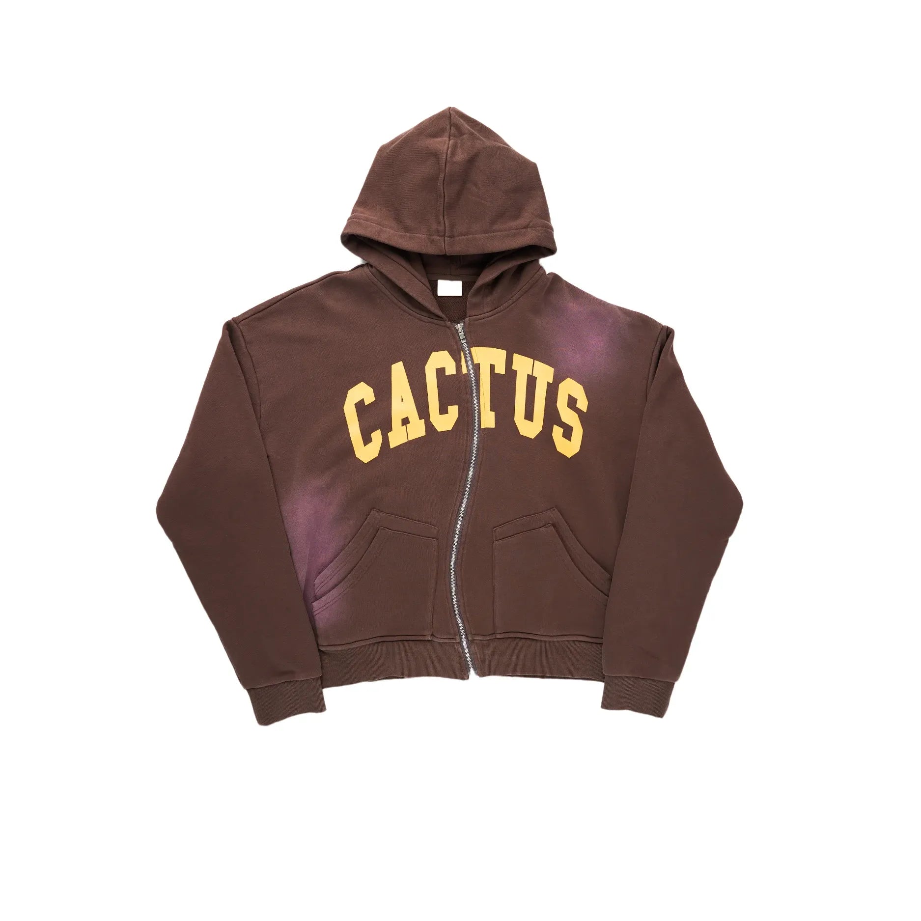 Crooked Cactus Zip Hoodie
