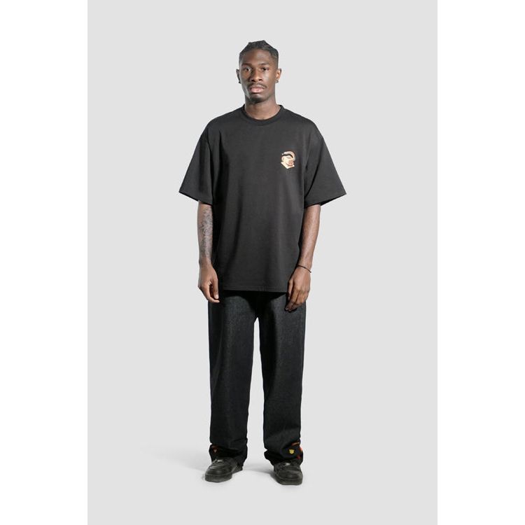 Eternal Year of The Snake Oversized Tee Black