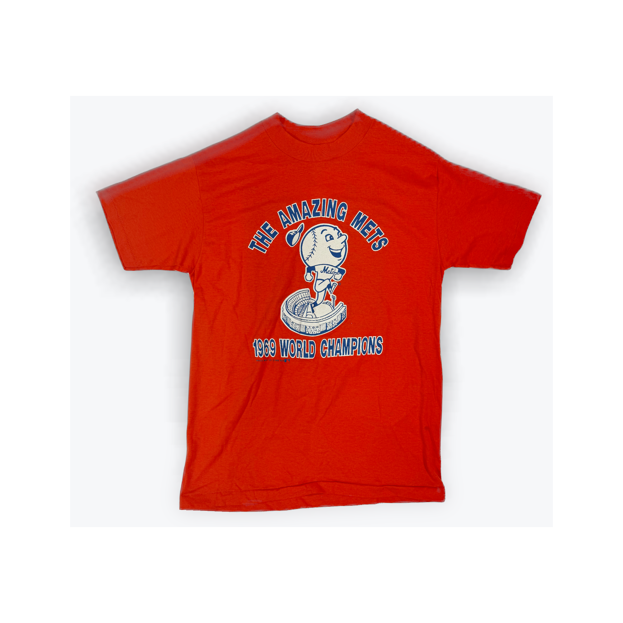 Mets 1969 World Champions Vintage Tee