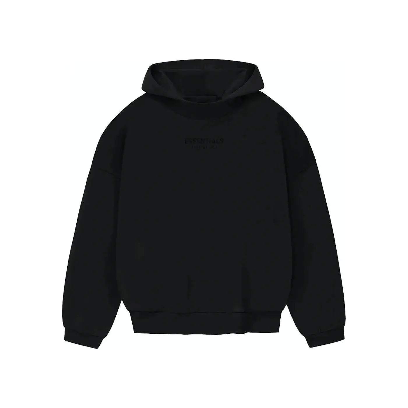Fear of God Essentials Hoodie Jet Black