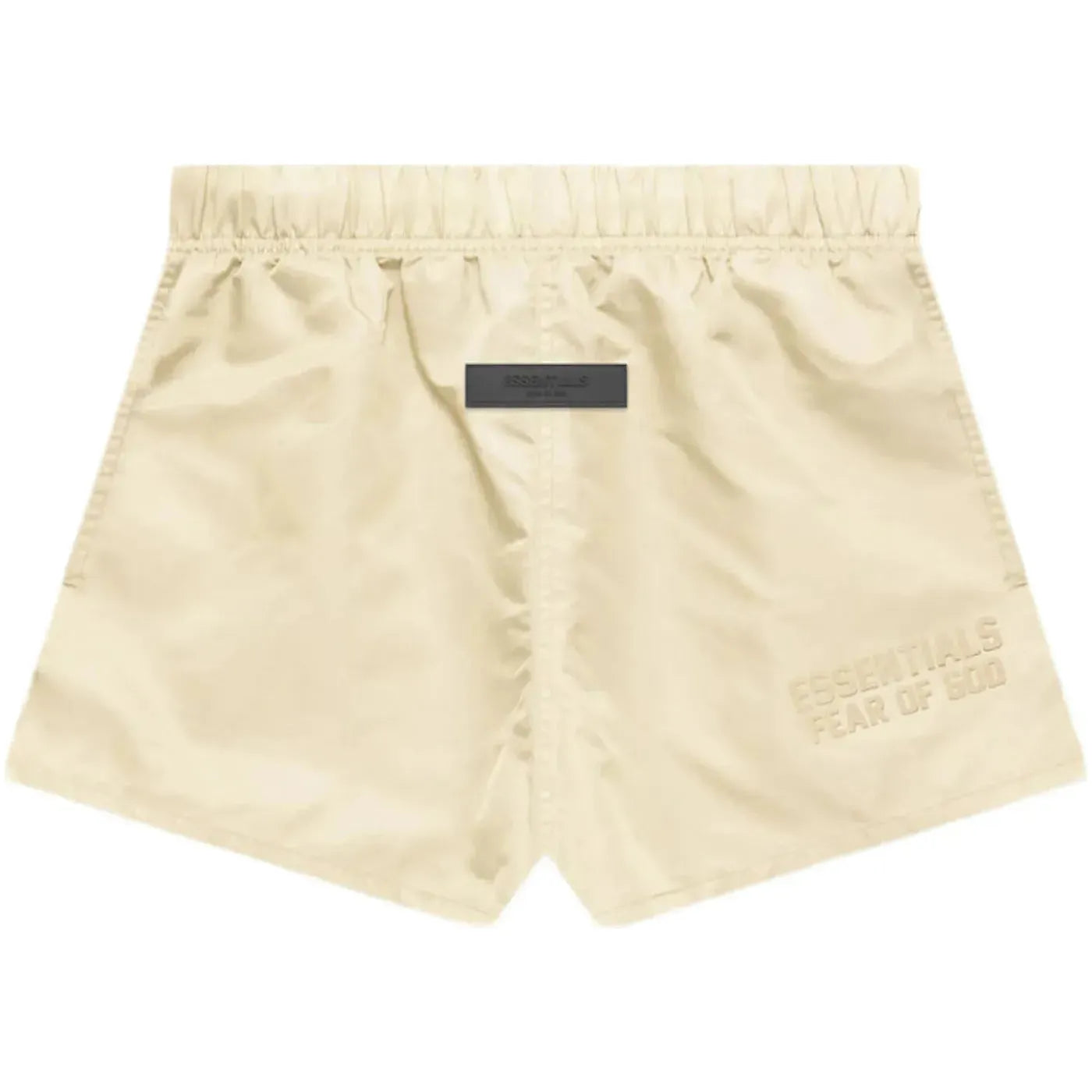 Fear of God Essentials Nylon Running Shorts Egg Shell