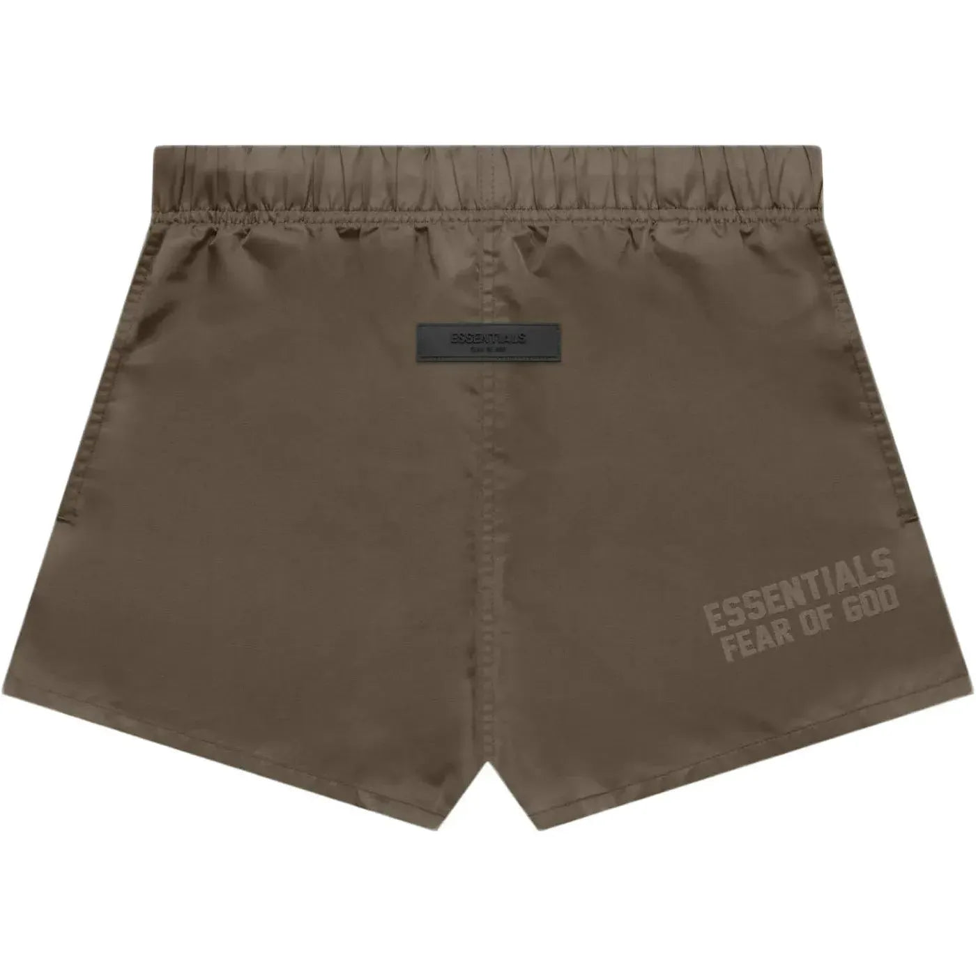 Fear of God Essentials Nylon Running Shorts Wood
