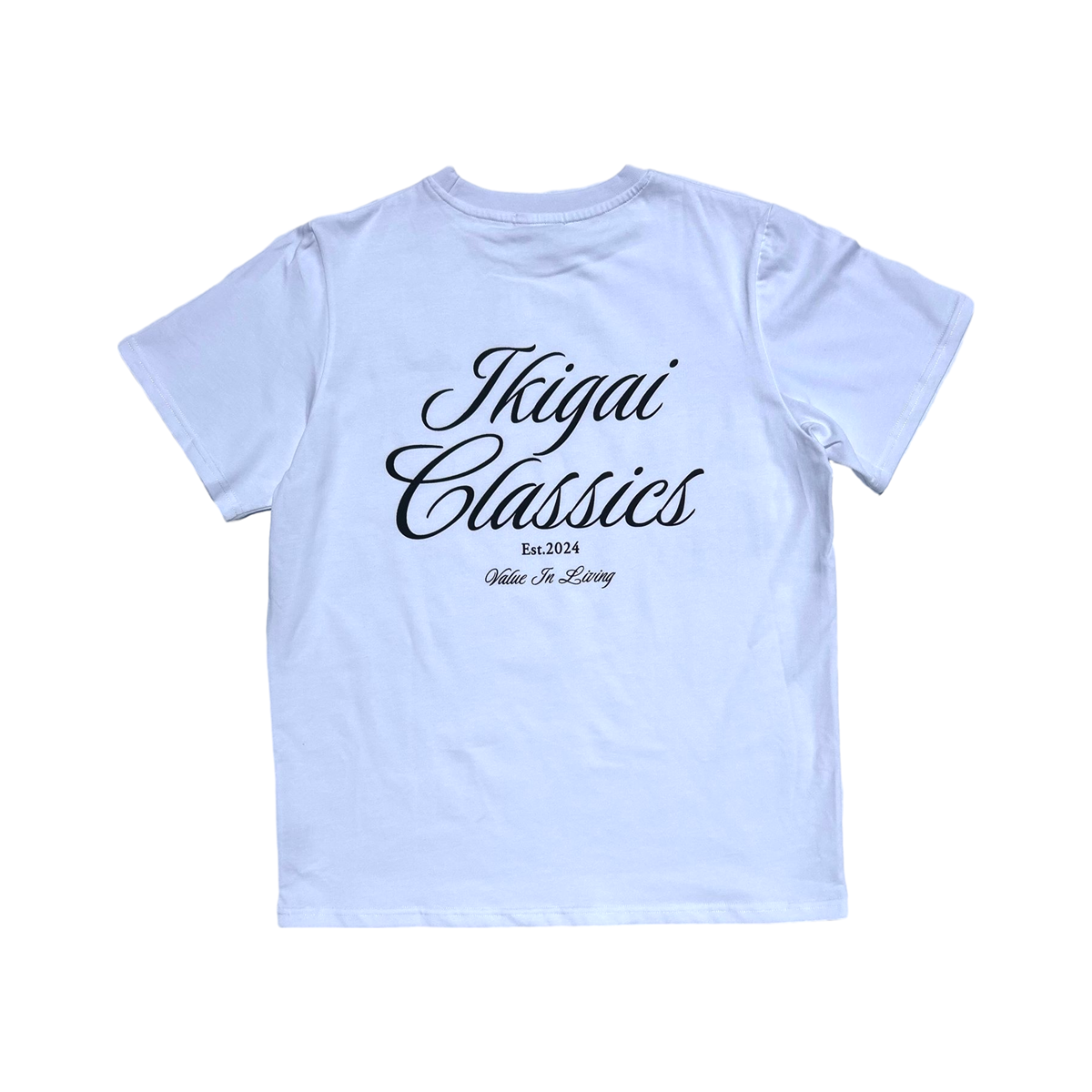 Ikigai Men's White Shirt