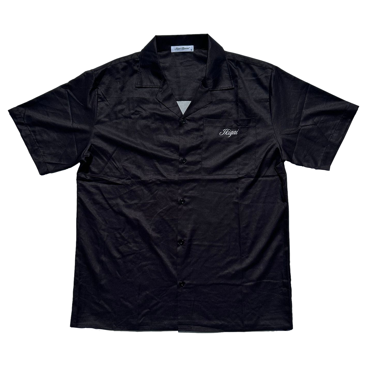 Ikigai Black Button up Set