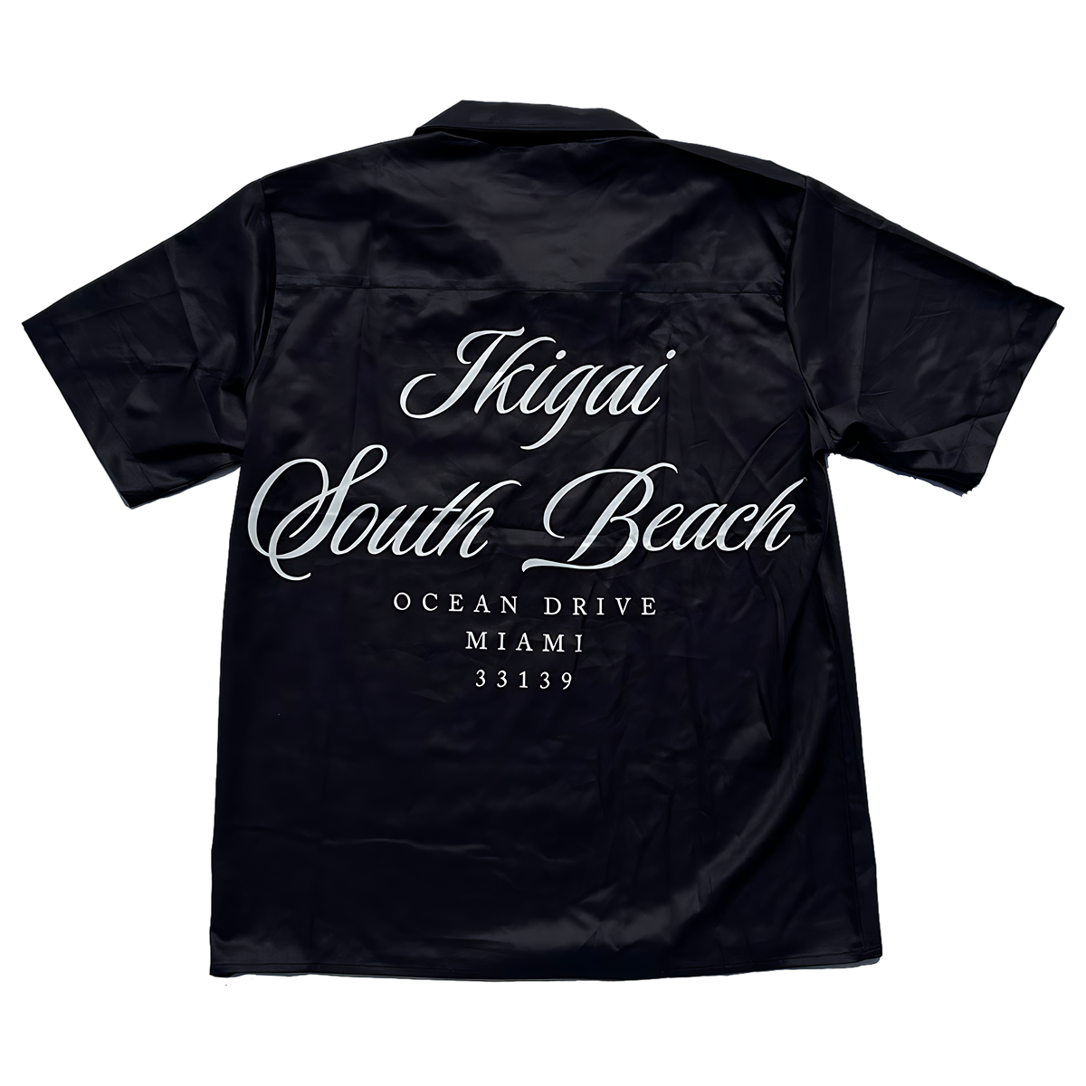 Ikigai Black Button up Set
