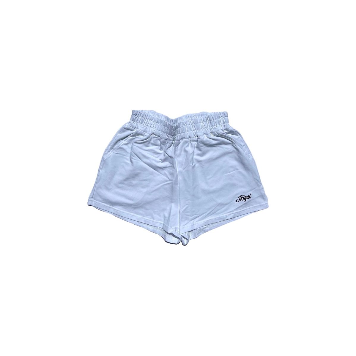 Ikigai White Women's Short
