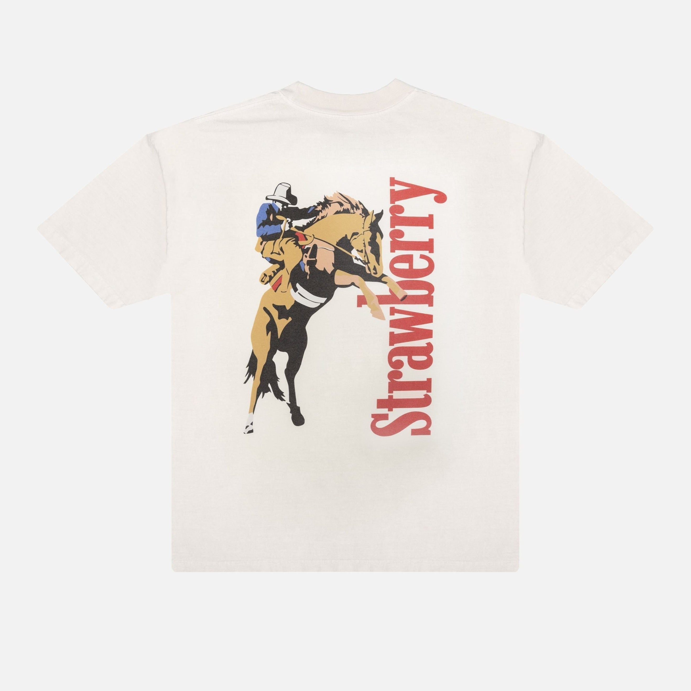 Strawberry Cowboy T-Shirt - Off White