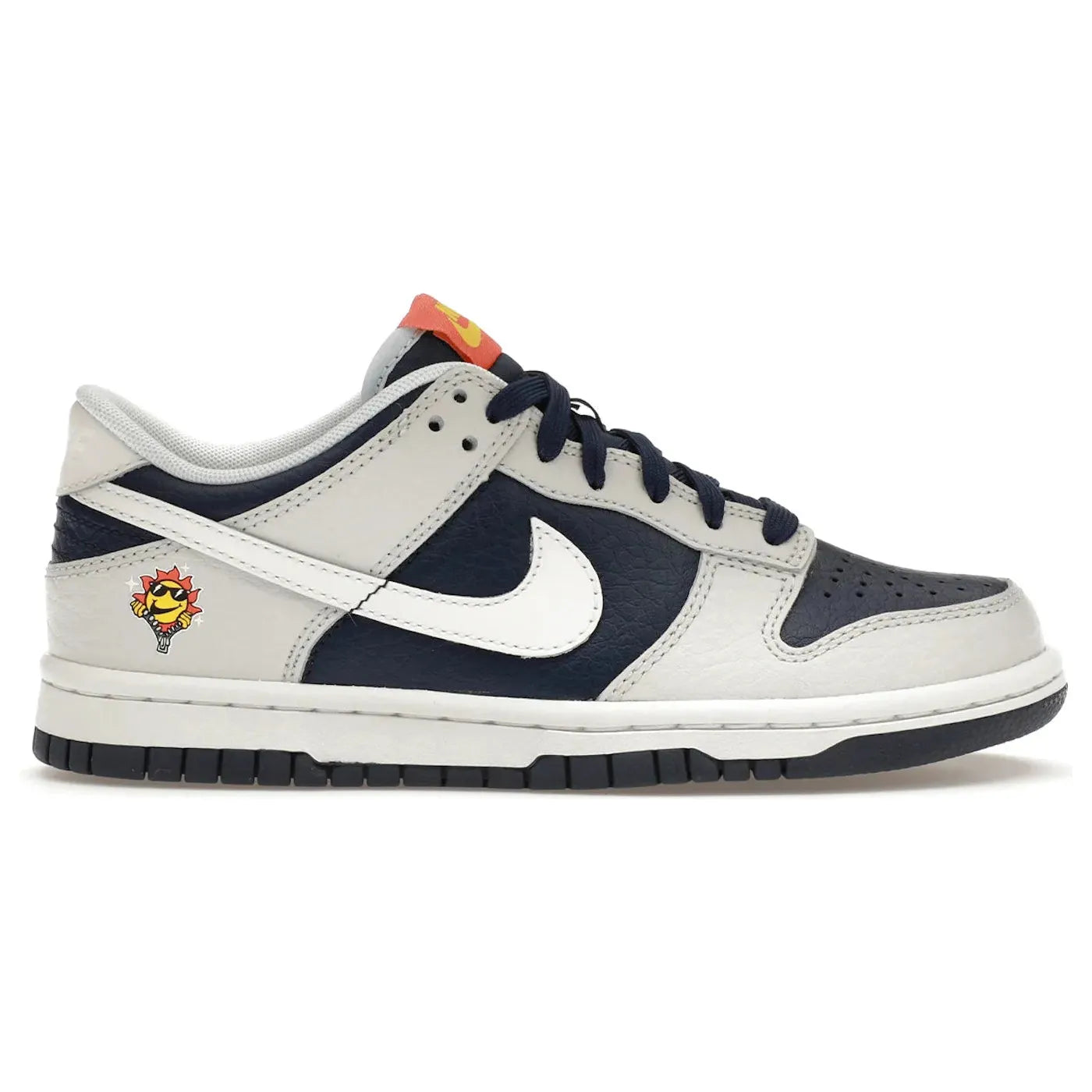 Nike Dunk Low UV Reactive Photon Dust Midnight Navy