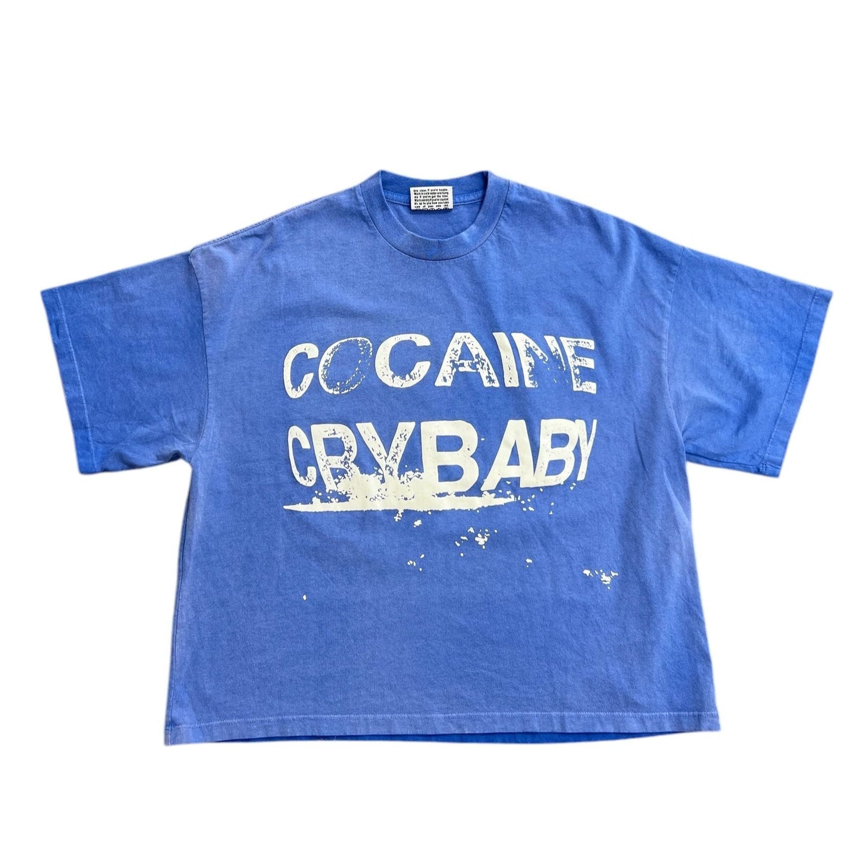 Troubled Humans T-shirt Cocaine Cry Baby