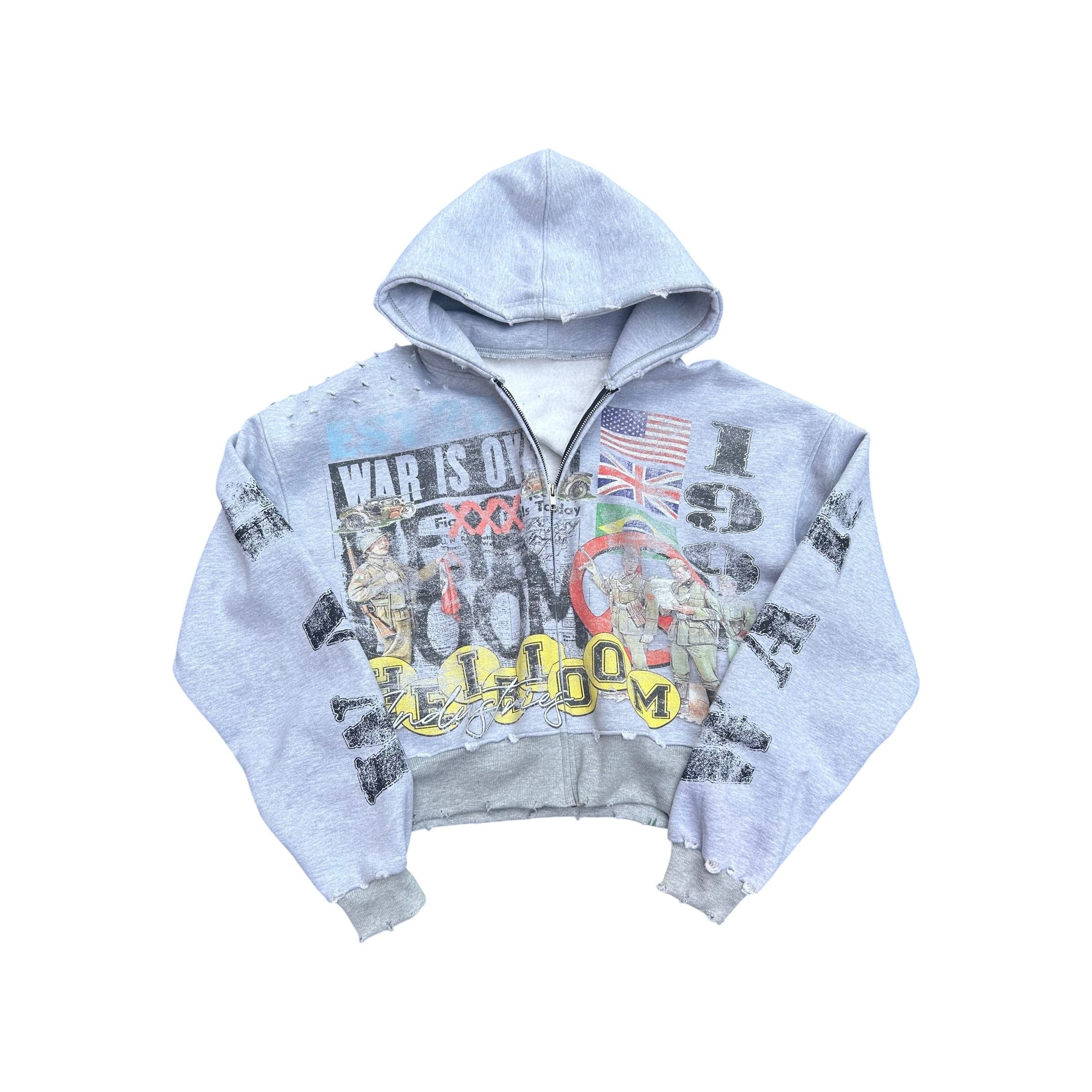 Heirloom W.A.R Zip Up Hoodie
