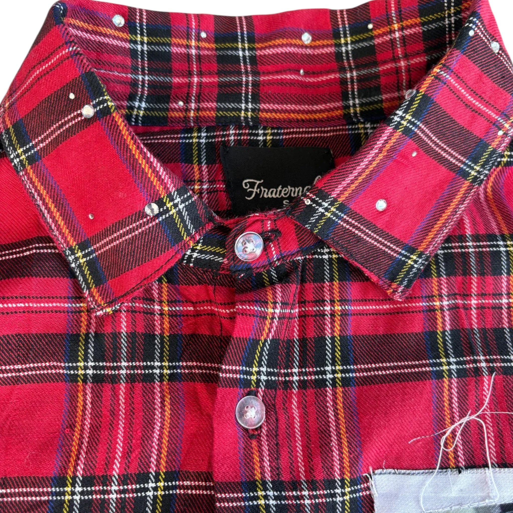 Fraternal Red Dapper Don Flannel