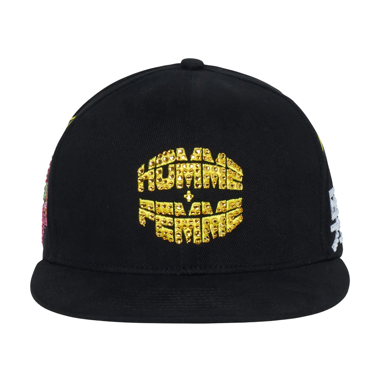 Homme Femme Japan Gemstone Hat Black