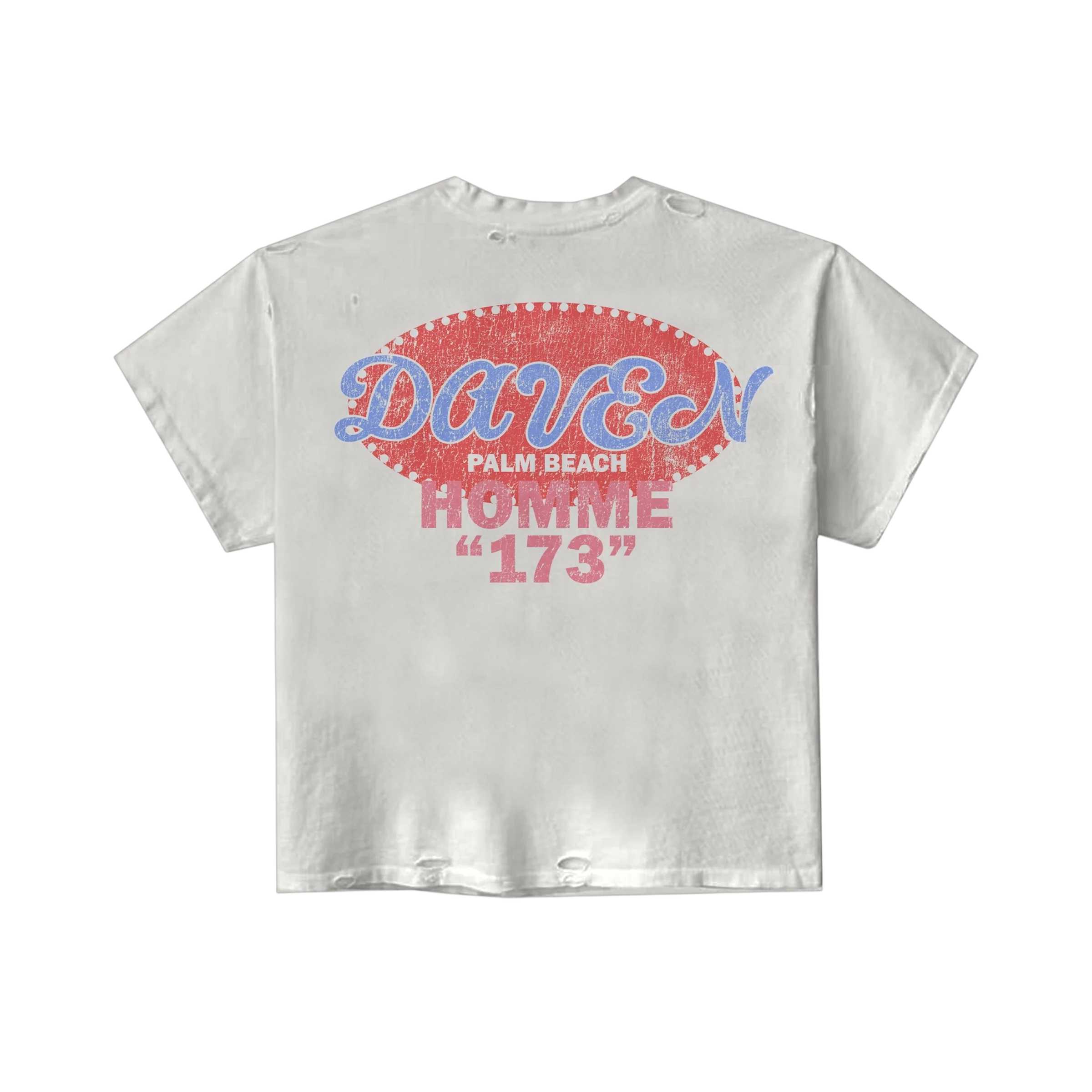 Daven Homme Palm Beach T-Shirt White