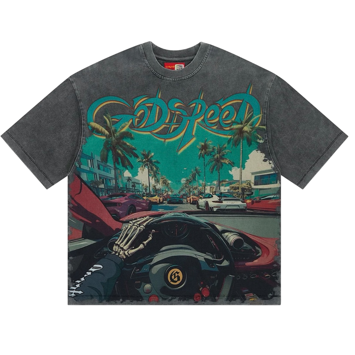 Godspeed Power Steering (Grey Wash)