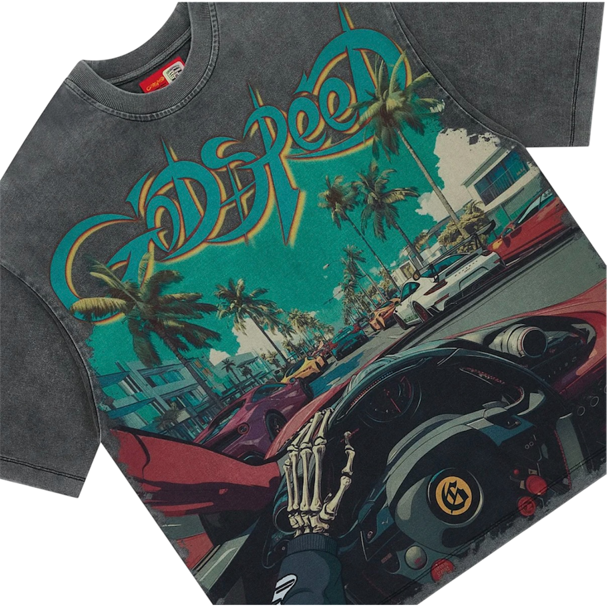 Godspeed Power Steering (Grey Wash)