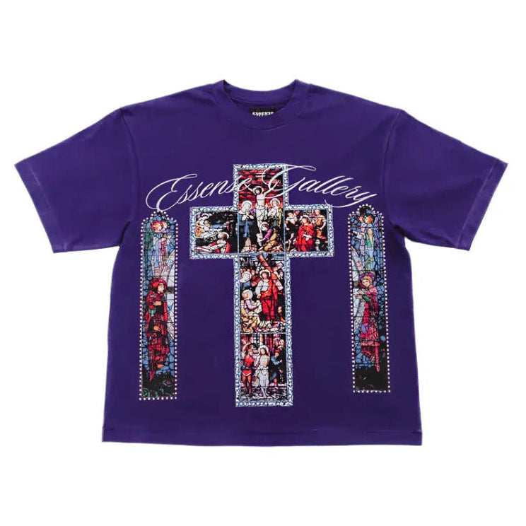 Sacred Glass Tee Purple