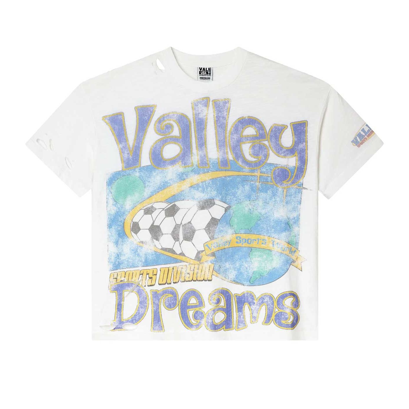 Vale Forever Futball Tee White
