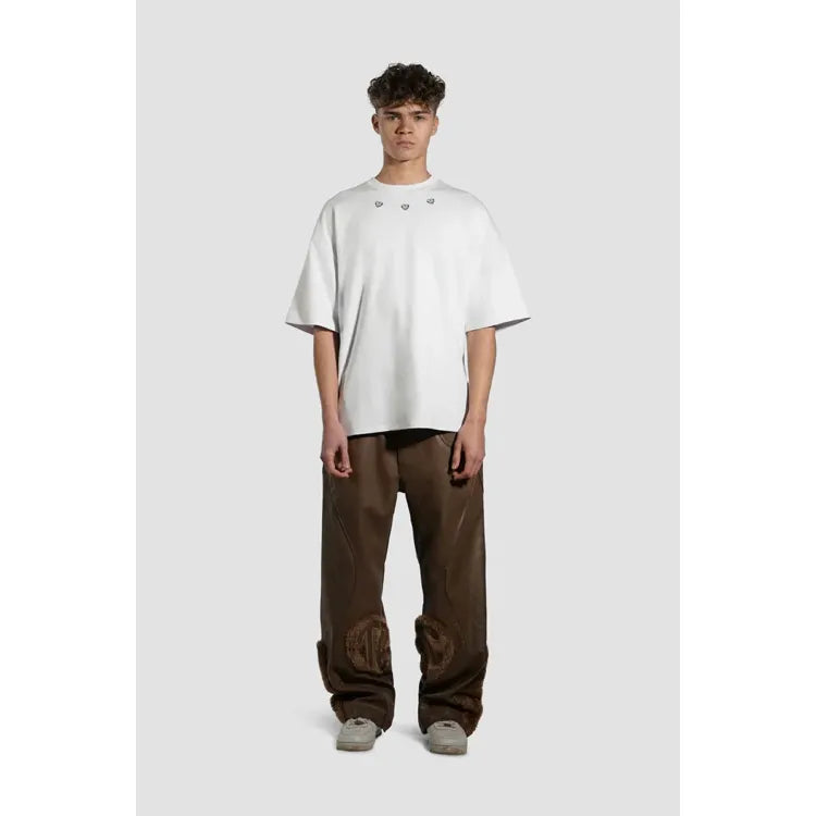 Love in Cold Blood Oversized Tee White