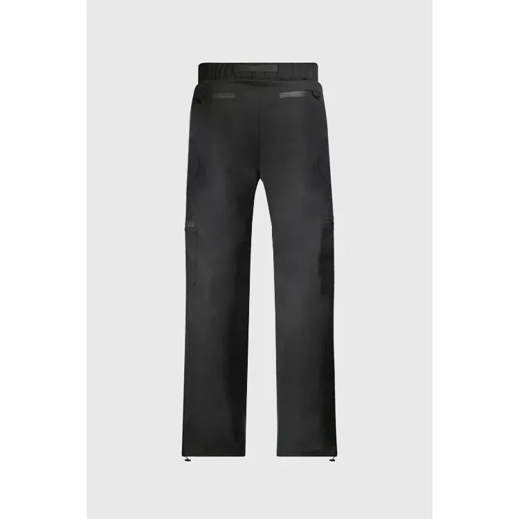White Lines Waterproof Utility Track Pants Black