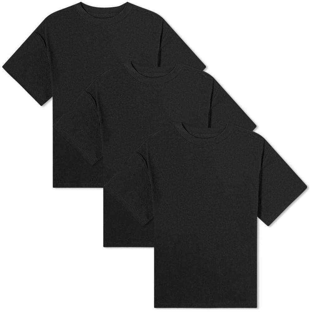 Fear Of God 3 Pack T-shirt in Black for Men | Sold Individually