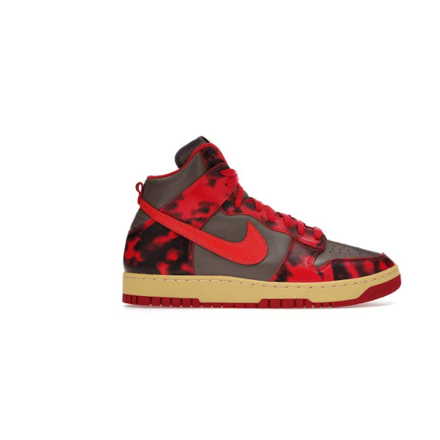 Nike Dunk High 1985 Red Acid Wash