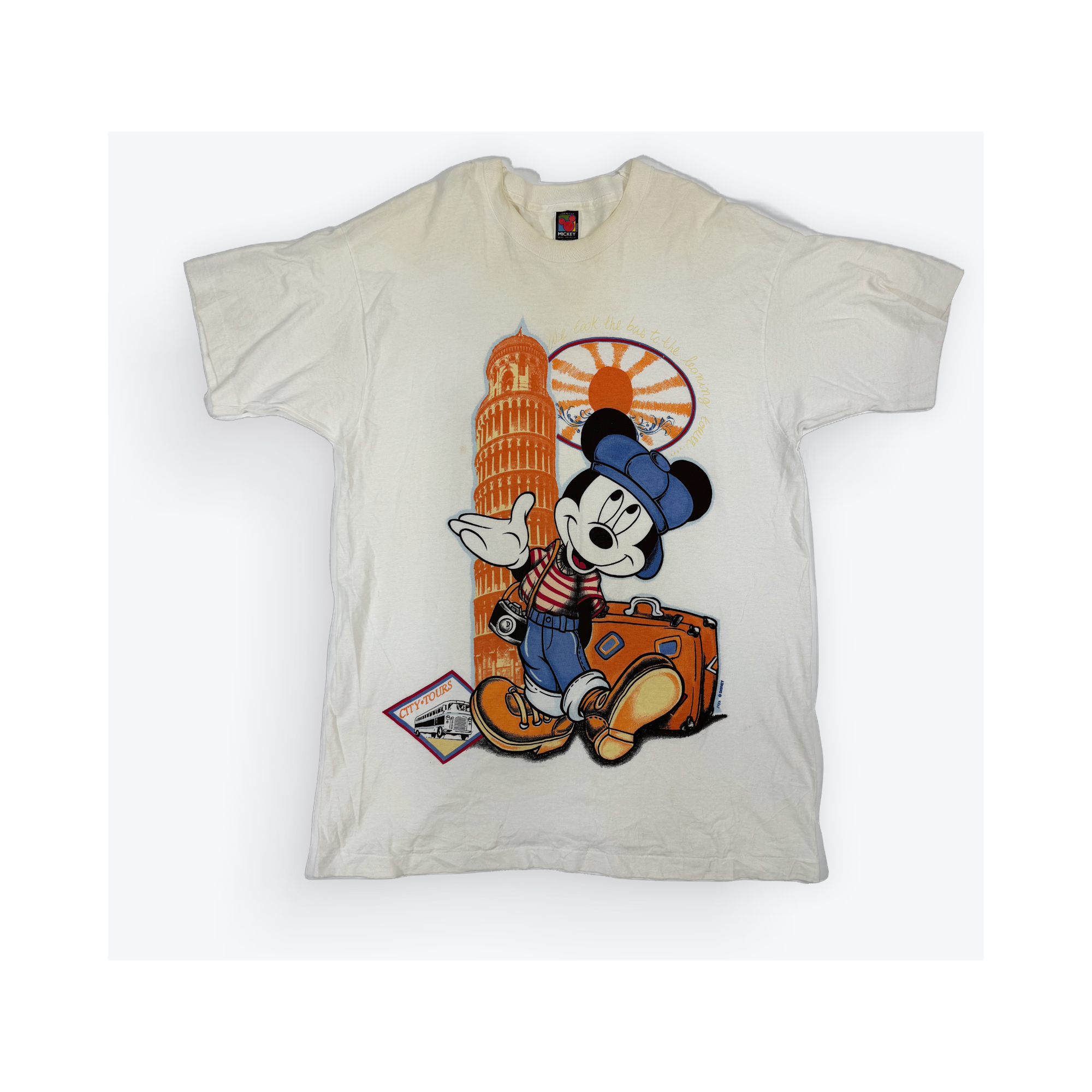 Mickey Learning Tour Vintage Tee