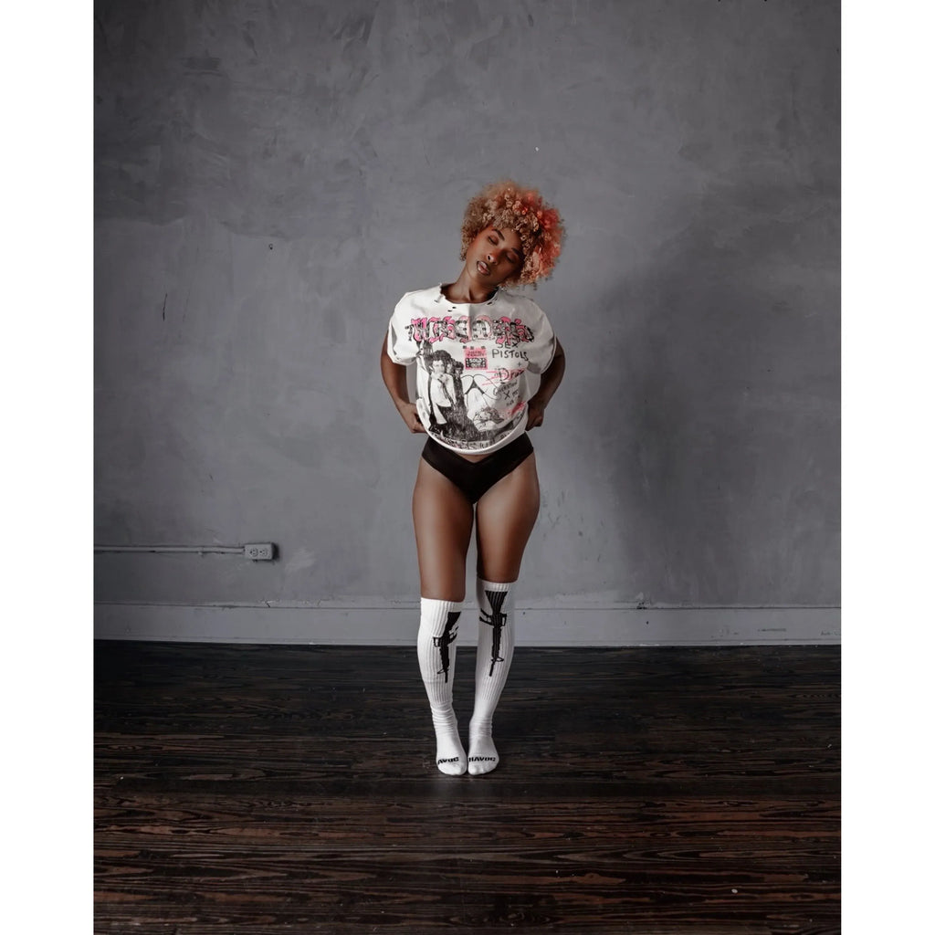 Threaded Vision 90s Sold out tour tee WHITE