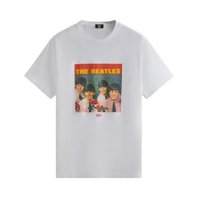 Kith For The Beatles Red Roses Vintage Tee