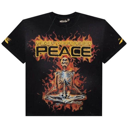 Hellstar Inner Peace Fire Tee Black