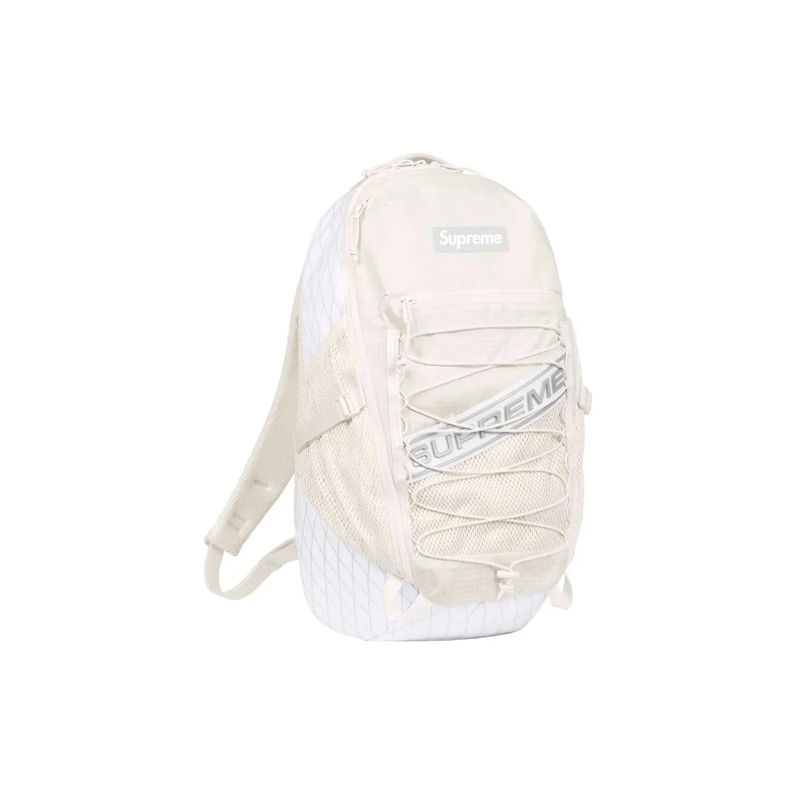 Supreme FW23 3D Logo Backpack White