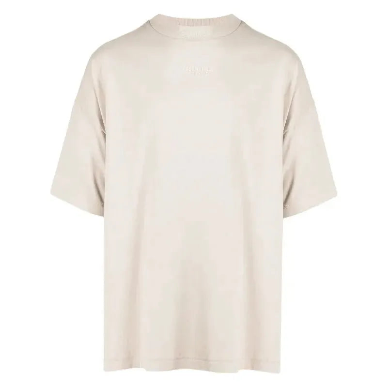 Fear Of God Essentials Logo-Print Cotton Tee Almond Beige