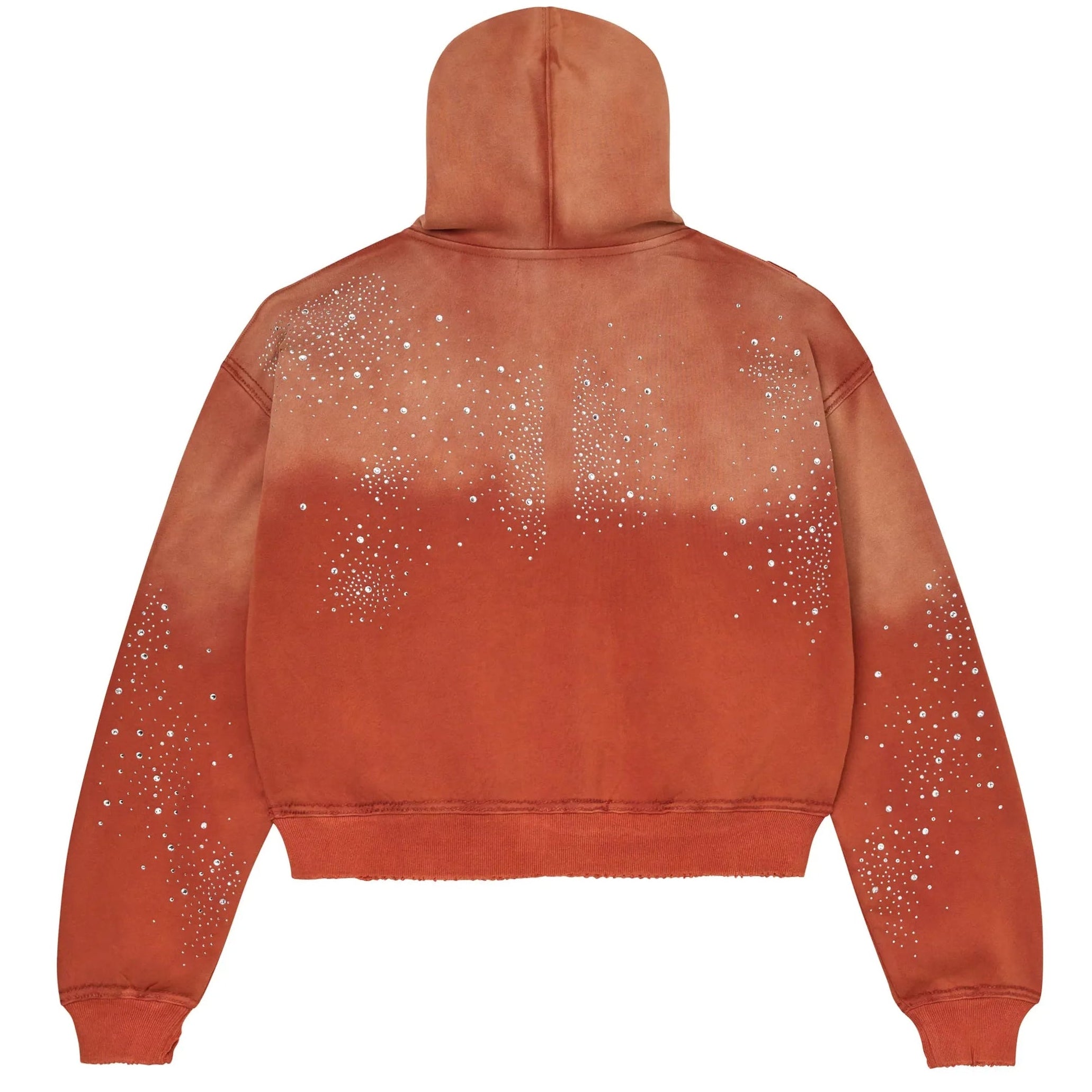 Vale Classico Zip Up Hoodie Orange