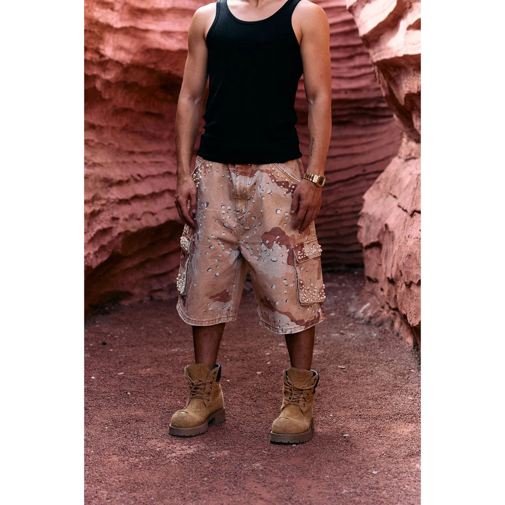 Azva Pearl Camo Shorts