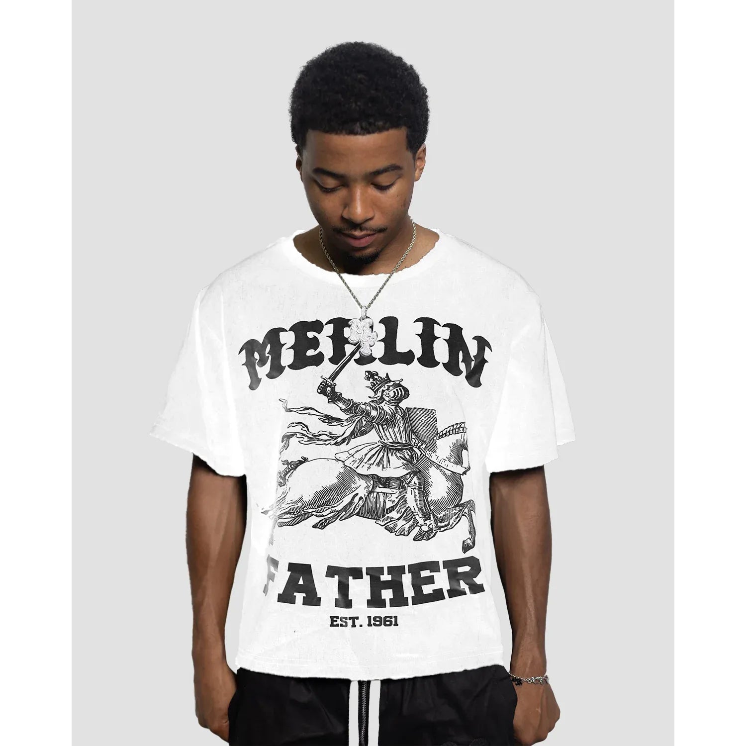 Merlin Knights T-Shirt White
