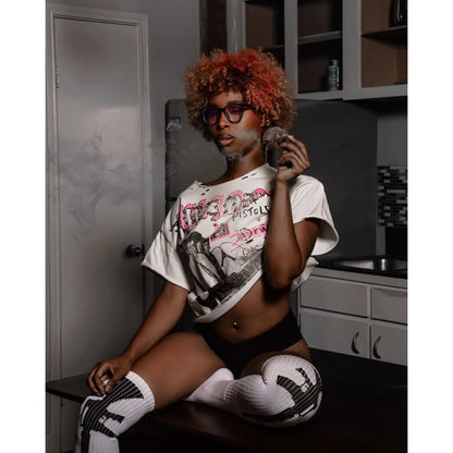 Threaded Vision 90s Sold out tour tee WHITE