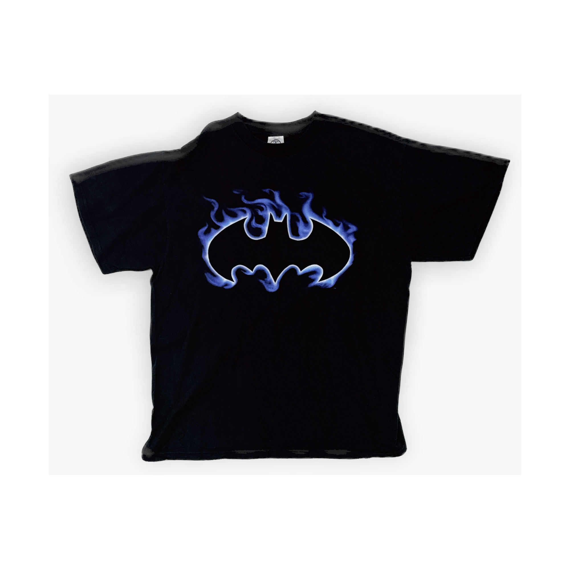 Batman Lighting Smoke Purple Vintage Tee