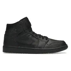 Air Jordan 1 Mid Triple Black 2.0