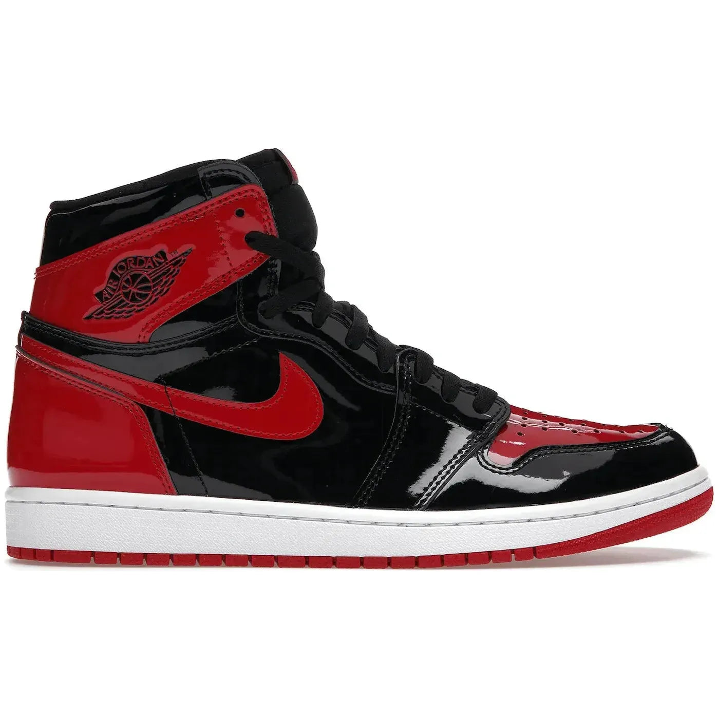 Air Jordan 1 High Patent Bred