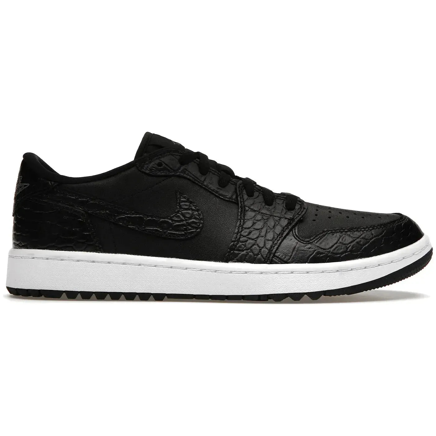 Air Jordan 1 Low Golf Black Croc