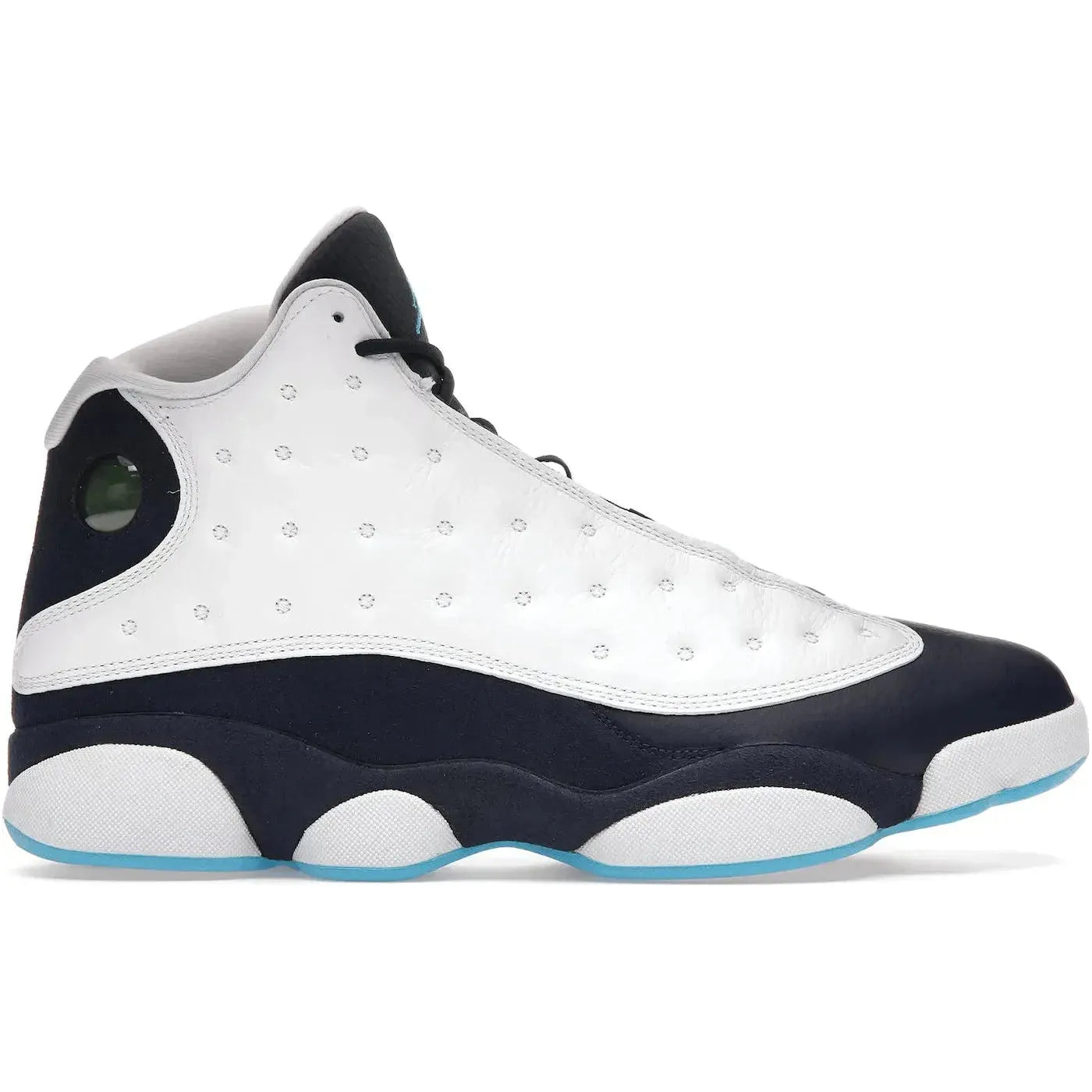 Jordan 13 Retro White Obsidian Powder Blue