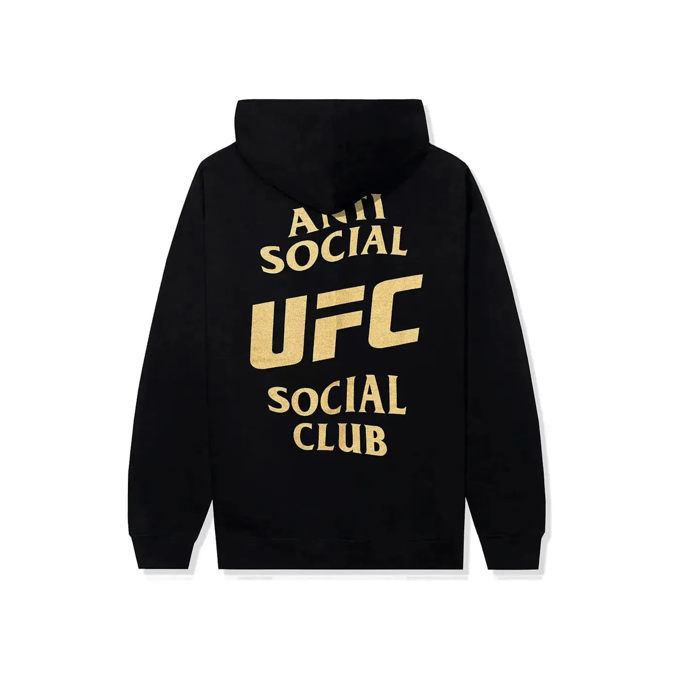 Anti Social Social Club X UFC Self-Titled Hoodie Black & Gold