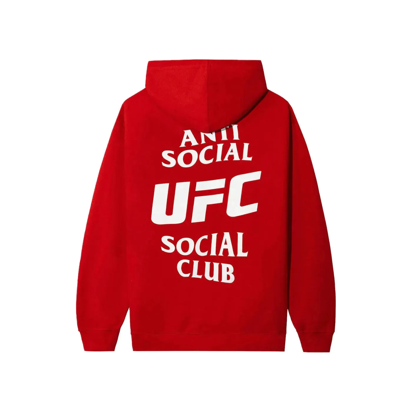 Anti Social Social Club X UFC Self-Titled Hoodie Red