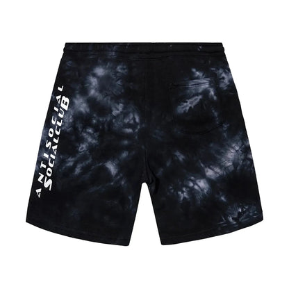 Anti Social Social Club X UFC Sweat Shorts Black Silver