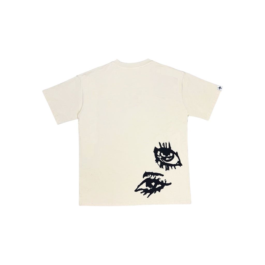 AOPSIA All Seeing Eyes Tee Cream