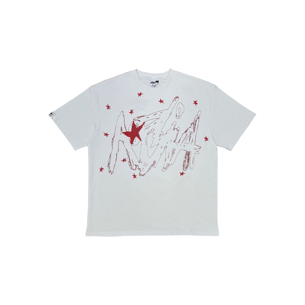 AOPSIA Cavalier Tee Cream/Red