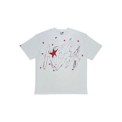 AOPSIA Cavalier Tee Cream/Red