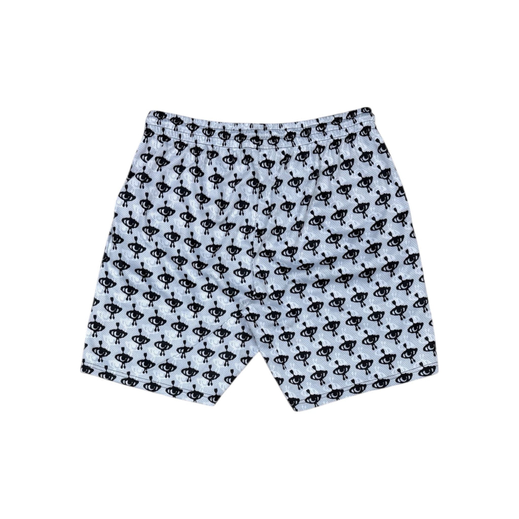 Aopsia Red Lips Mesh Shorts
